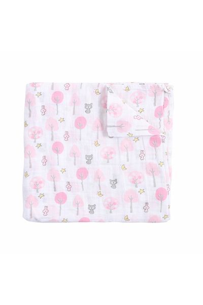 Factory Price - Swaddle Baby Gift Set - Forest Printed