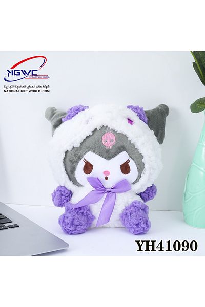 KAZUKO Kuromi character stuffed plush toy