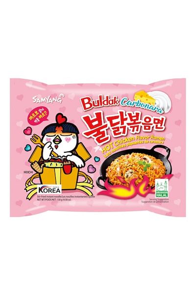 SAMYANG Ramen Instant, Carbonara Flavor, 130g