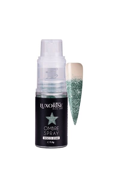 LUXORISE Lac de unghii spray Ombre LUXORISE Disco - Verde electric