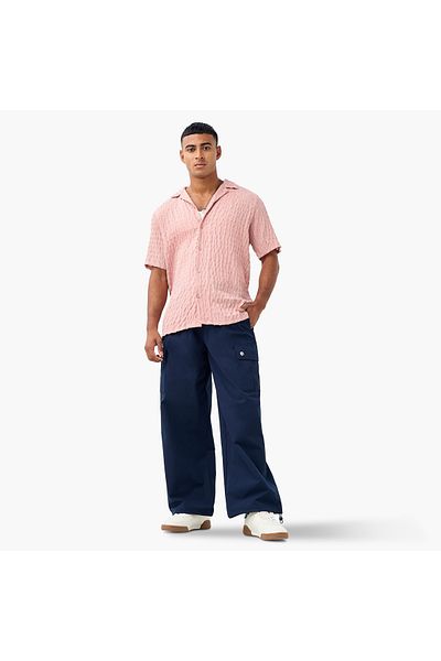 FAV Raised Dobby Revere Shirt Ss