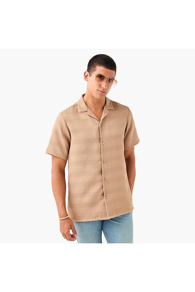 FAV Waffel Dobby Revere Shirt Ss