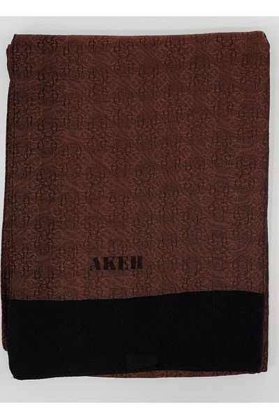 Aker Monogram Jacquard Shawl