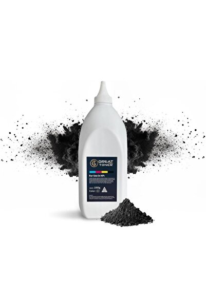 HP Unıversal Toner Tozu 85a/83a/12a/ 106a-w1106a Ile Uyumlu Toner Tozu 1kg Siyah*resim Temslidir*