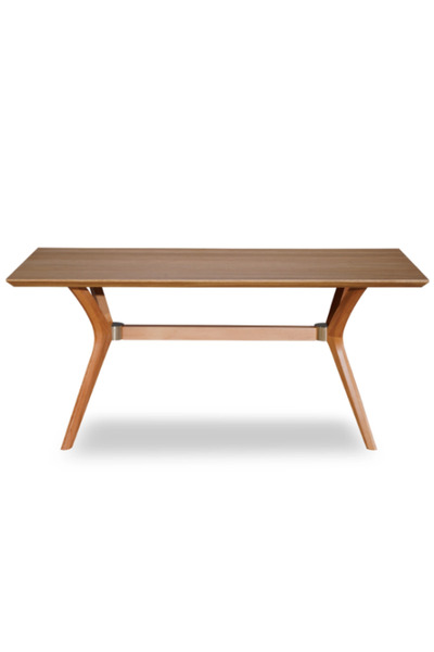 ERMİŞ AHŞAP DOĞAL AHŞAP KESTANE MASA 180X90