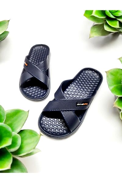 AkınalBella Eva Cross Soft Sole Beach, Pool, Sea Slippers