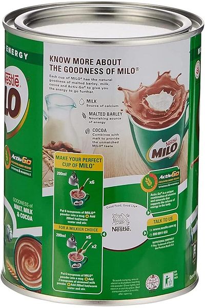 Nestle Milo Activ Go Health Drink Mix 400gm