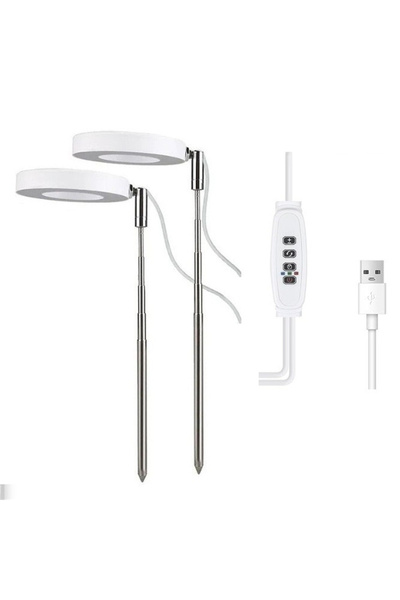 Choice 2PCS USB Angel Ring Grow Light Phytolamp for Plants with Control Full ...