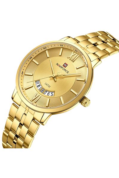 Naviforce Men Wrist Watch Quartz Calendar Luxury Love's Leisure Waterproof Business Watch