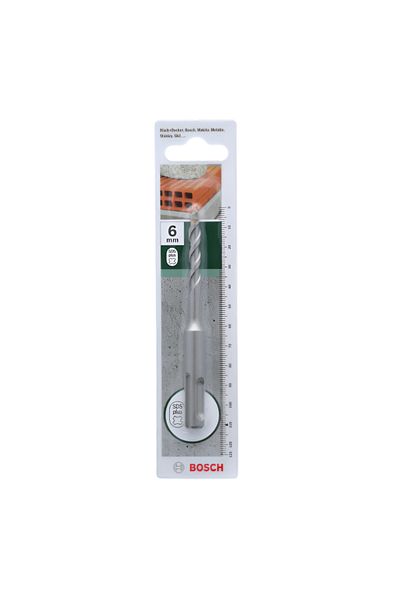 Bosch SDS Plus Tungsten Carbide Hammer Drill Bit Grey 6 x 110mm