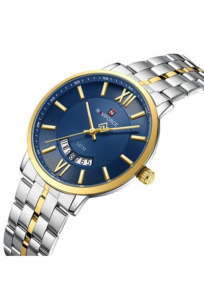Naviforce Men Wrist Watch Quartz Calendar Luxury Love's Leisure Waterproof Business Watch