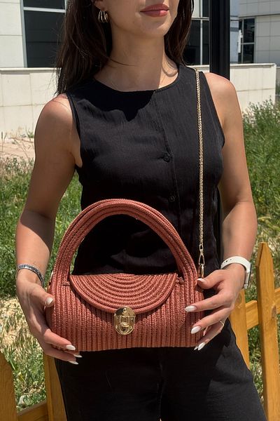 MaVaux Helen Elegant Accessory Detailed Stylish Design Timeless Daily, Stylish Crossbody and Handbag