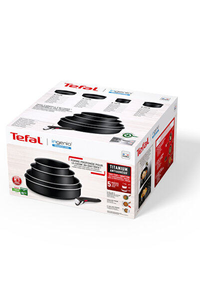 TEFAL Set de 5 piese Ingenio Generous Cook L3129002