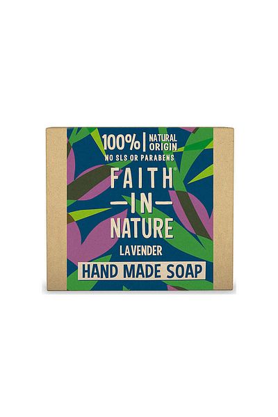 Faith In Nature Solid Soap With Lavender, , 100 gr