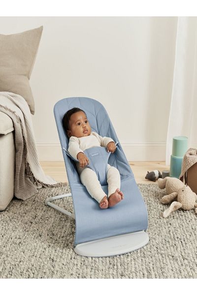 BabyBjörn Babybjorn - Balansoar pentru bebelusi Bliss, 0-24 luni, 0-13 kg, Blue