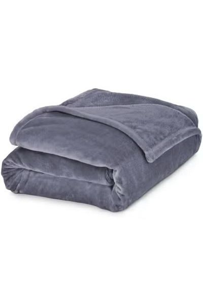 Generic Lightweight and warm velvet blanket 200 x 220 cm, 950 g