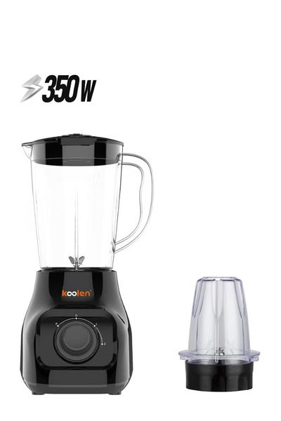Koolen 2-In-1 Electric Blender 350 W 801107015 Black