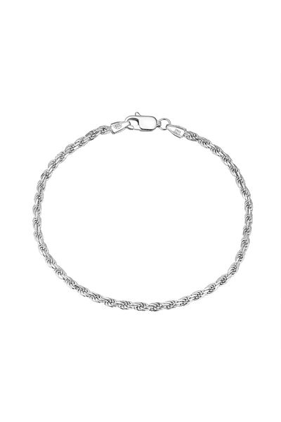 delis Men's 925 silver bracelet, JW1491, rhodium plated