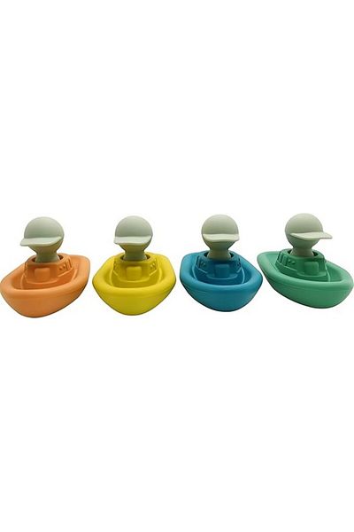 cometrade Set of 4 bath toys, boat model, multicolor, Cometrade