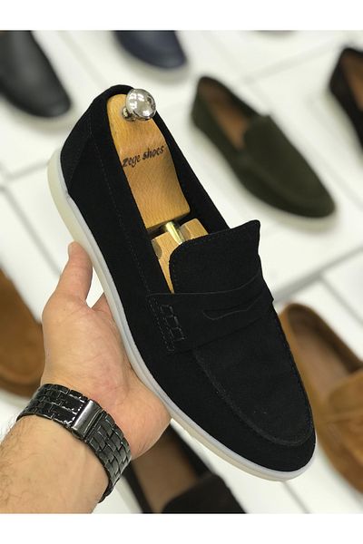 Zegeshoes New Season Lp Genuine Leather Orthopedic Loafer Casual Shoes (Choose Your Own Number) Daily