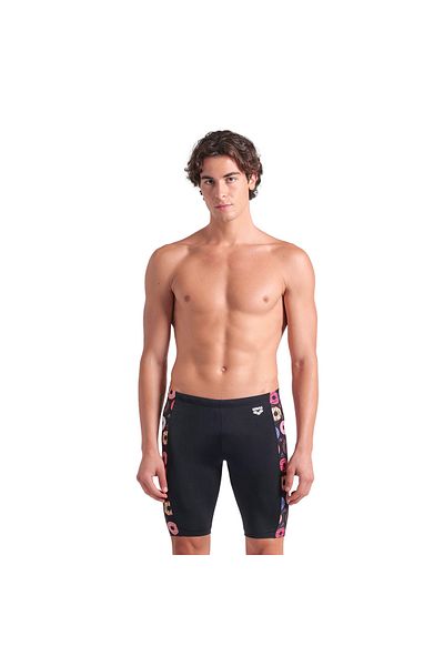 ARENA Donuts Swim Jammer Men's Black Swimmer Swimsuit 009475590