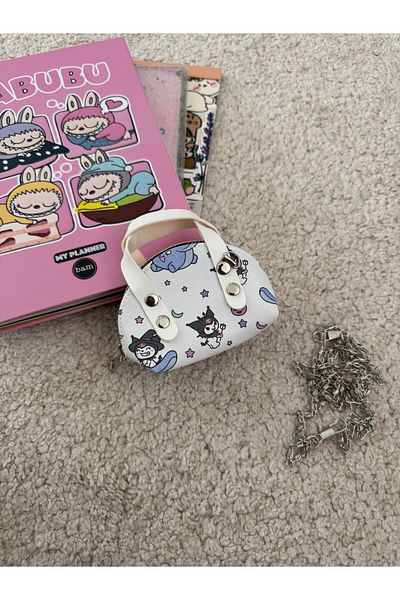 ESNEVA Special Design Zippered Coin Compartment Chain Strap Card Holder Children & Teenager Wallet
