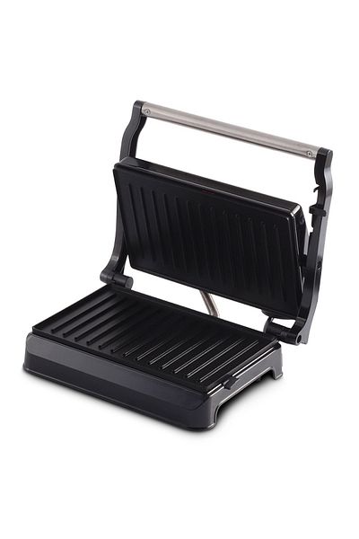 Berlinger Haus Contact grill with non-stick surface 700 W Rosegold Metallic Line