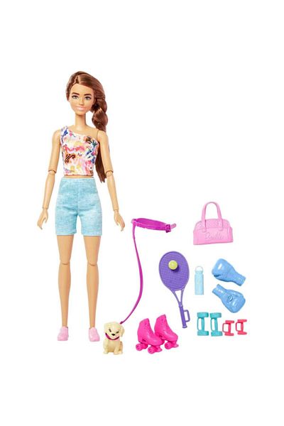 mattel Barbie Self-Care Doll, Ready to Move