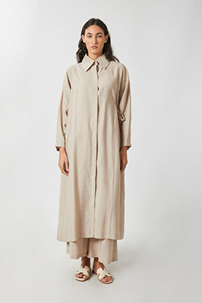 ZÜLAYS Bağlamalı Uzun Tunik Takım Taş