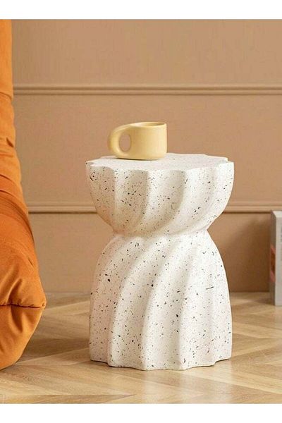 Raffine Terrazzo Side Table Bedside Table Coffee Table Sofa Side Table