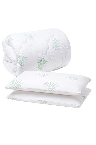 Home Still Aloe Vera quilt set 200x220+2 pillows 40x70 Memory Aloe Vera Micro