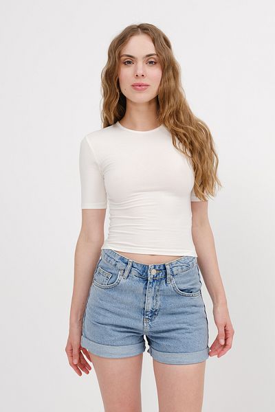 Addax Crew Neck Modal T-Shirt P0375
