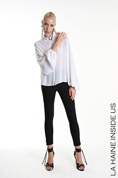 La Haine Inside Us CĂMAȘĂ TRANSPARENTĂ - - XS, ALBĂ