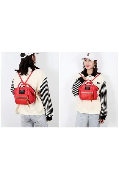 delis Backpack bag, Lunaria GT3578, Red