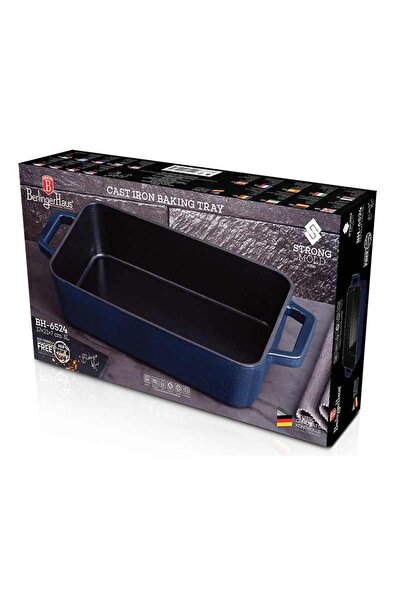 Berlinger Haus Cast iron tray 37 x 21 x 7 cm Aquamarine Metallic Line