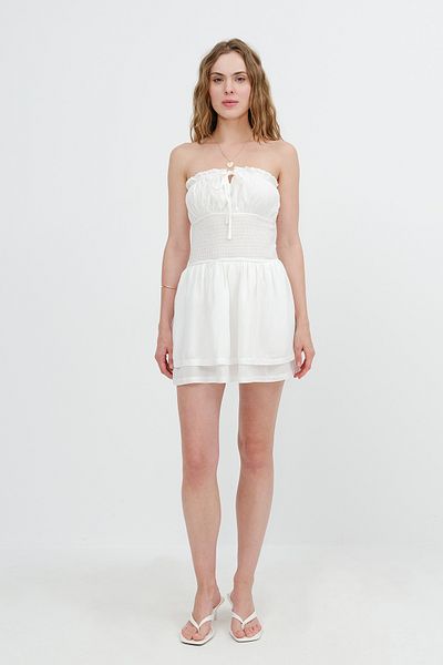 Addax Strapless Gipeli Dress E17338