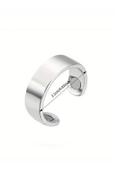 SHANTOU Anti Snoring Ring Magnetic Health Care Opening Ring Magnet Ring - No Electricity Required
