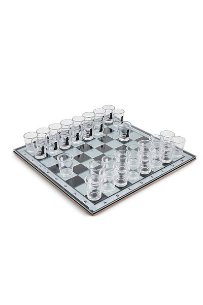 Karaca King Shot Chess Set with Glass