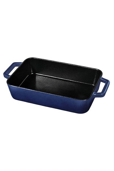 Berlinger Haus Cast iron tray 37 x 21 x 7 cm Aquamarine Metallic Line