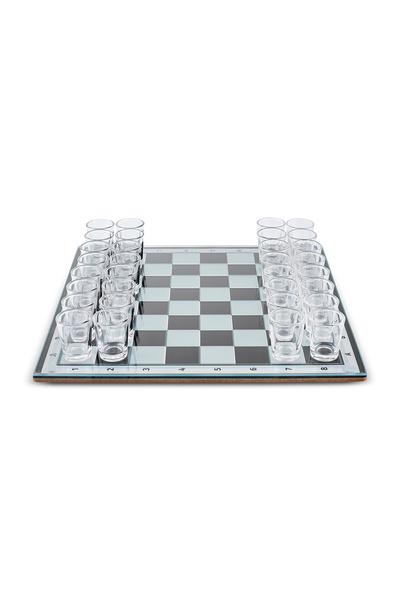 Karaca Set de șah King Shot cu pahare