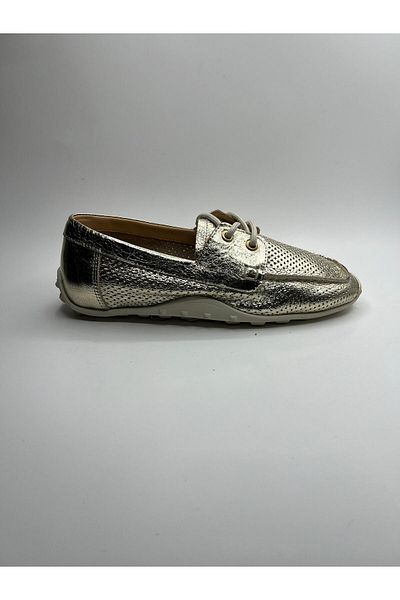 NEWGÜLTEKİN Genuine Leather Soft Light Sole Very Comfortable Mold Very Stylish Ballerinas