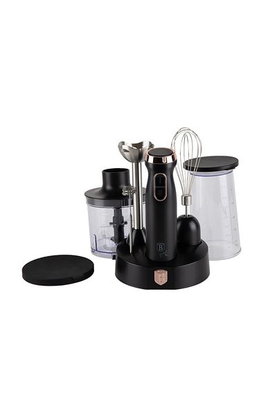 Berlinger Haus Stick blender with 6 accessories Black Rose Collection