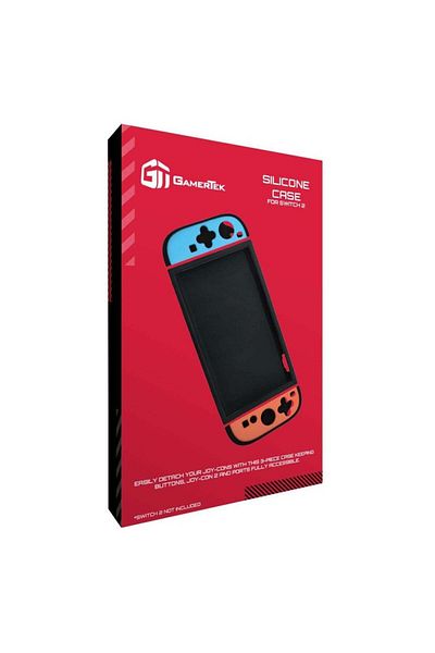 Gamertek Silicone Case for Nintendo Switch 2 – Blue & Red Edition