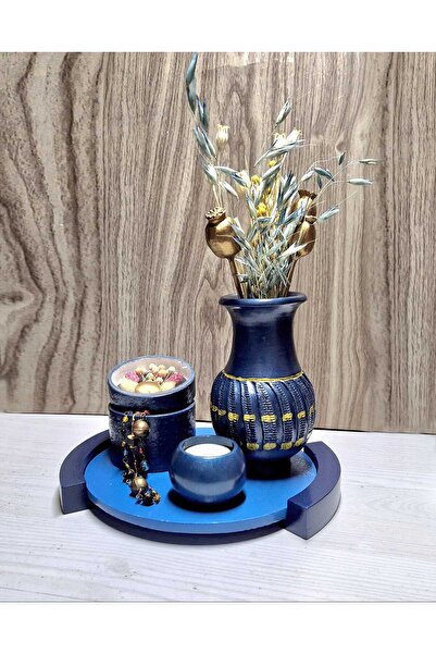 Bay3 Hobi Vazo-takı kutusu seti (Çiçekler dahildir)