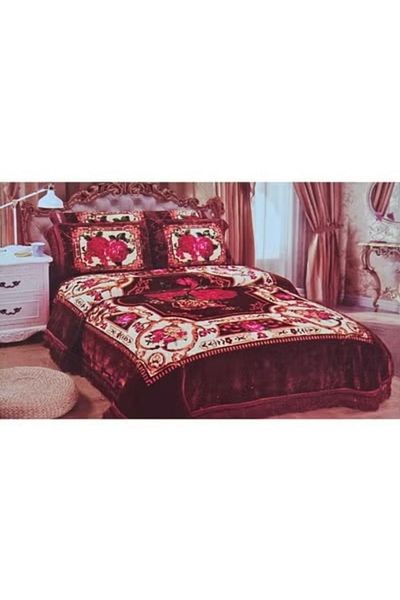 Generic طقم بطانية شتوية ثقيلة من 5 قطع 220×240 سم، 260×230 سم، 55×75 سم، 140×43 سم، 11.5 كجم