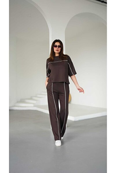 moda paketi ΓΥΝΑΙΚΕΙΟ ΣΕΤ ΦΟΡΜΑΣ 2 ΤΕΜΑΧΙΩΝ MODAL FABRIC TRACKSUIT