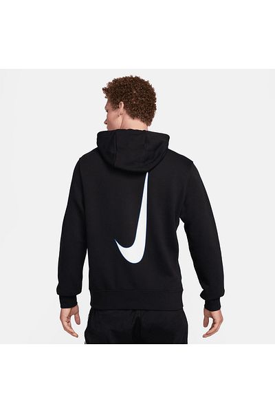 Nike Pullover Men's Black Hooded Sweatshirt