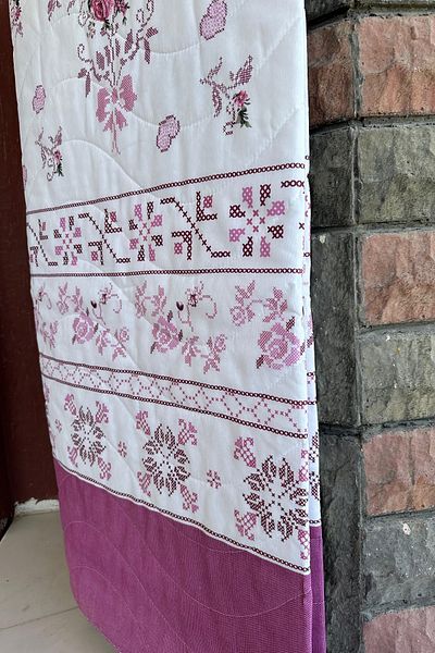 Sofline Double Multi-Purpose Blanket, Summer Blanket, Patterned Blanket, Bedspread (195x220cm)
