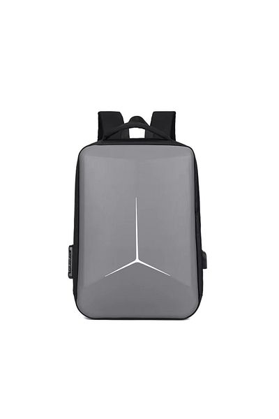 delis Unisex backpack, Lorcan GT3751, USB port, Gray