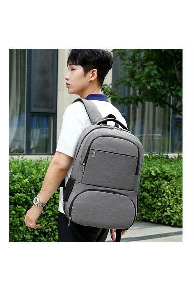 delis Men's backpack, Edmund GT2134, Dark gray